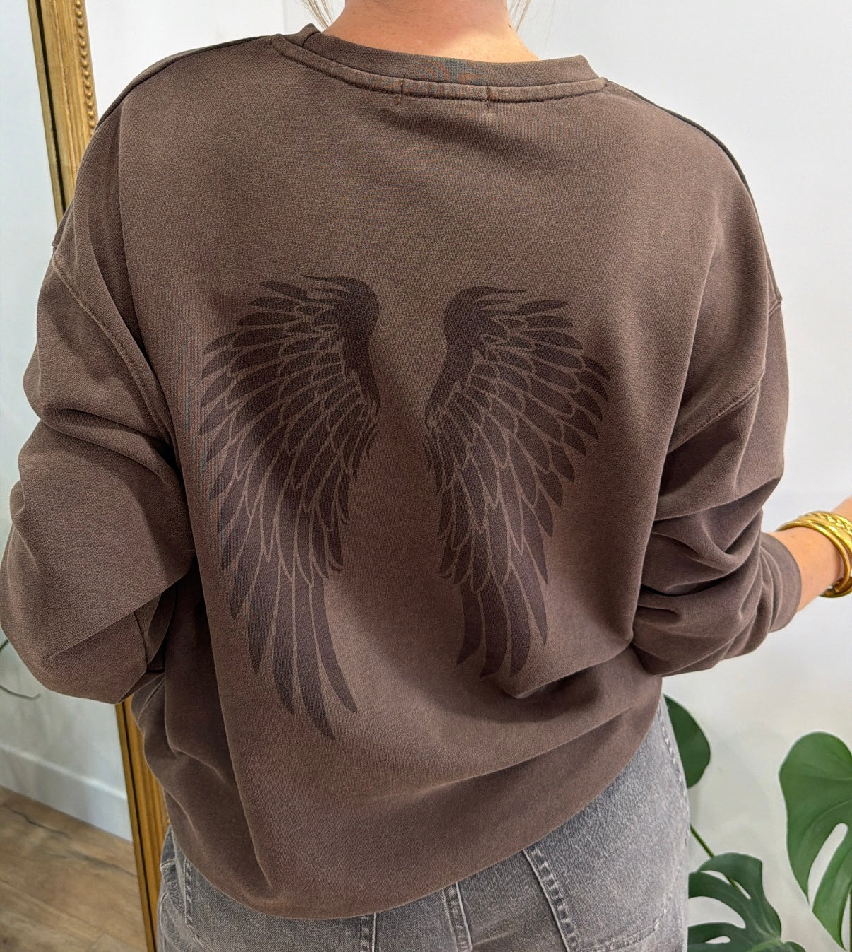 Sweat ANGEL Chocolat