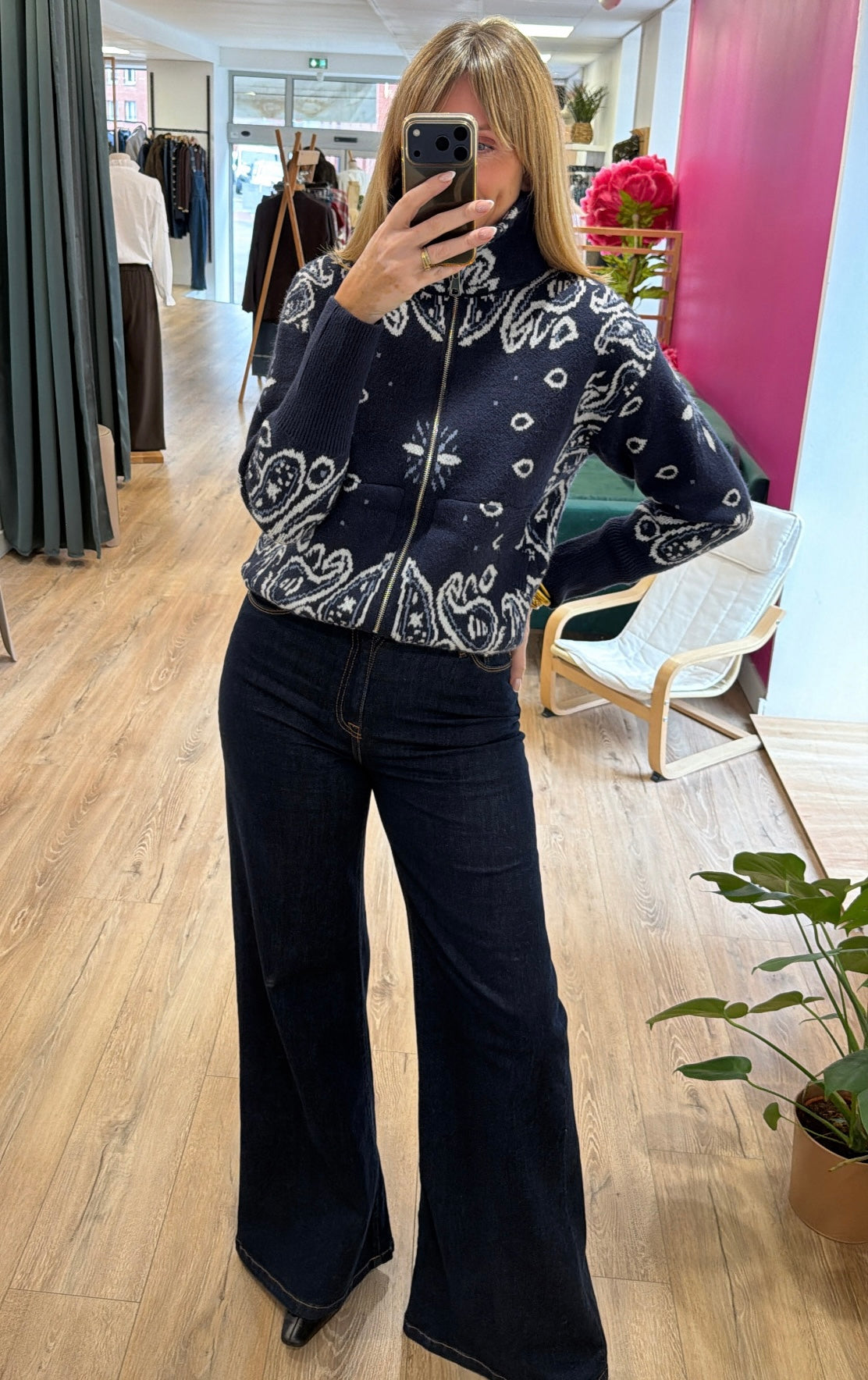 Gilet LARA Bleu marine