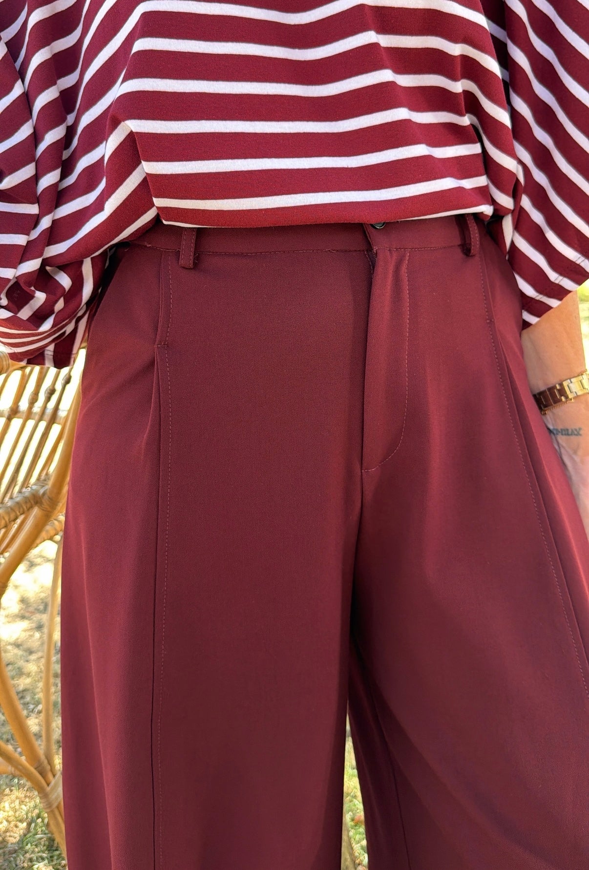Pantalon LOÏC Bordeaux