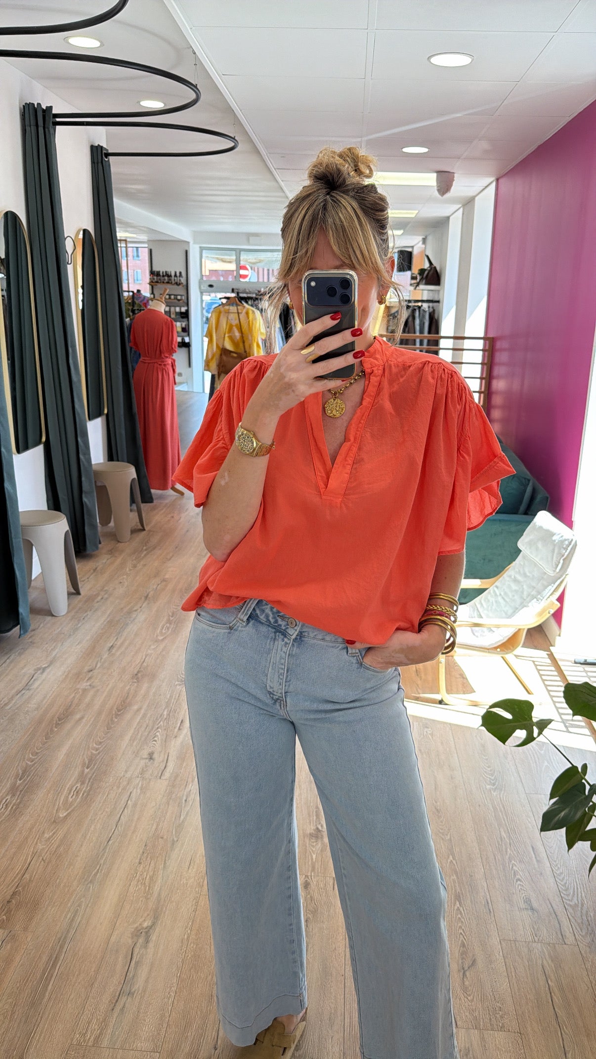 Blouse OXANE Corail