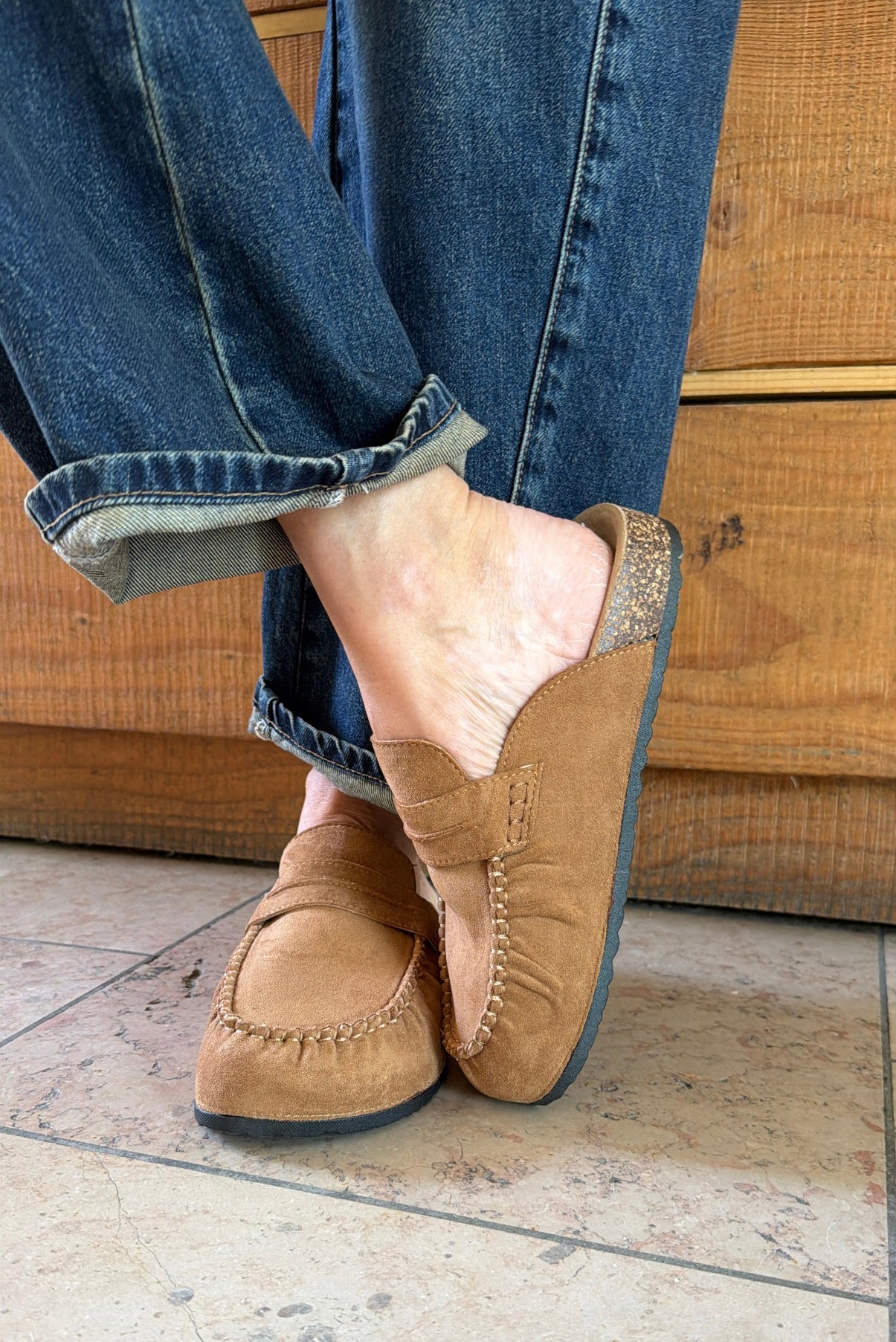 Mules SIXTINE Camel