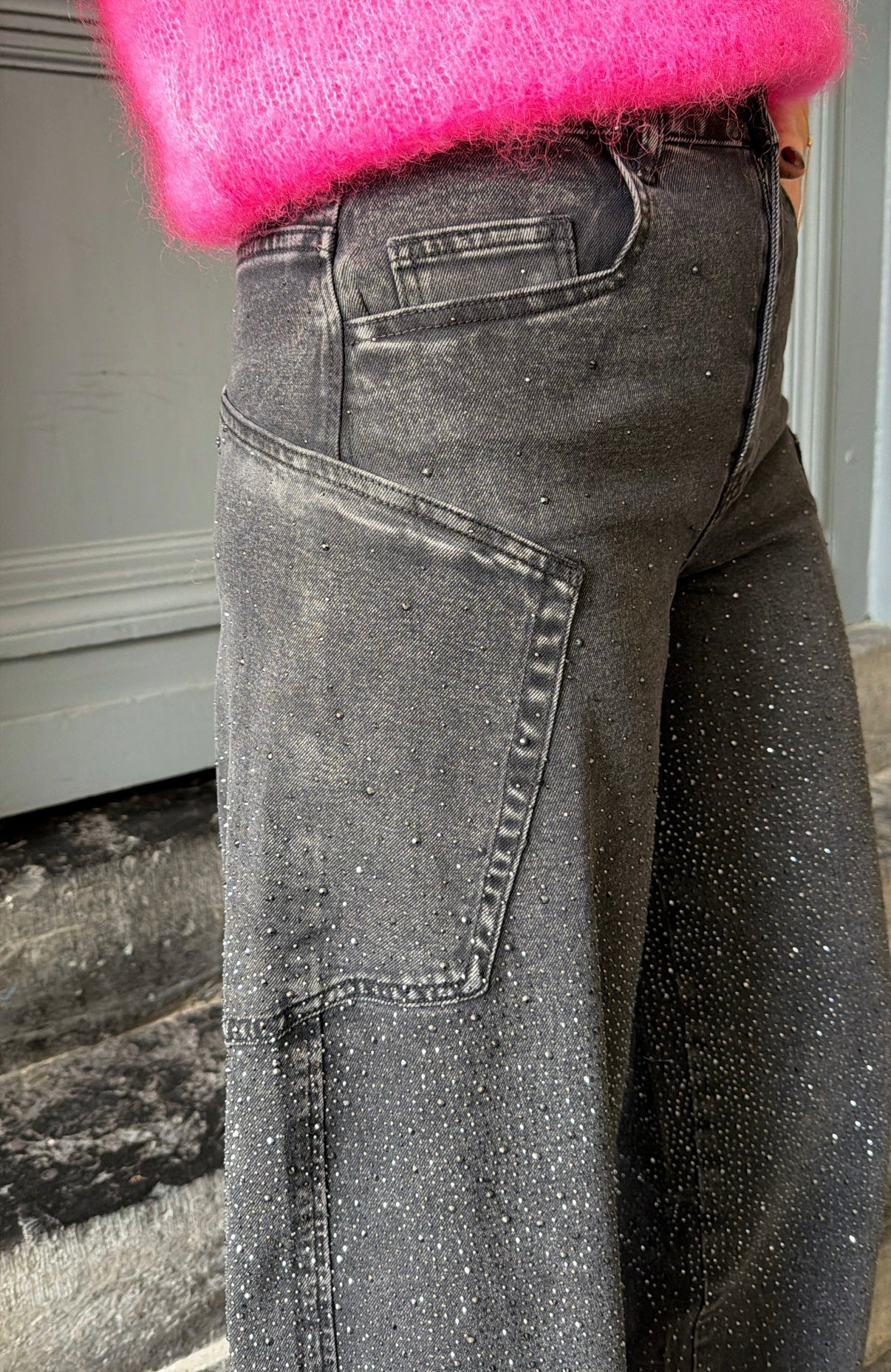 Jean ballon ZURI Gris