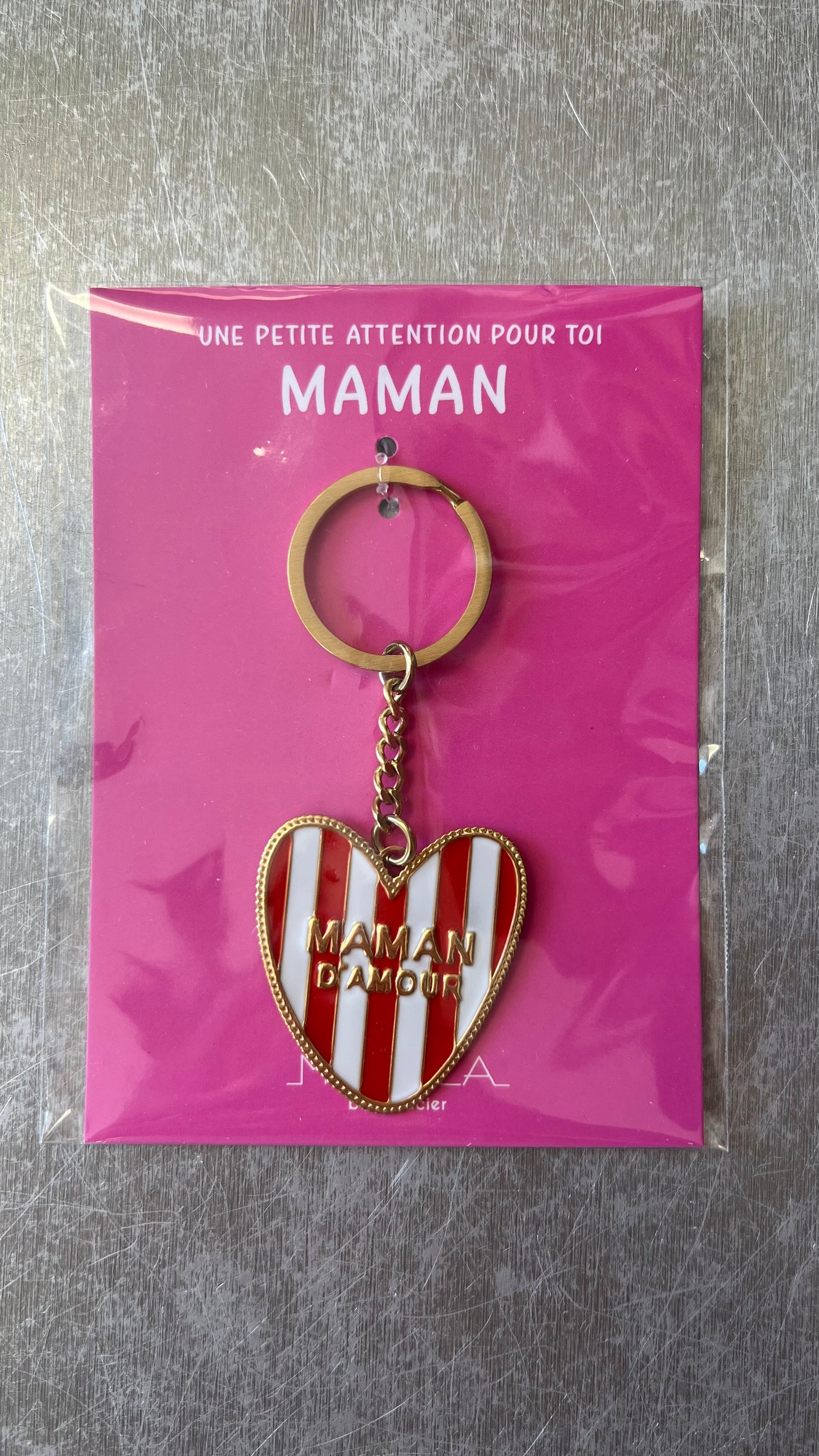 Porte-clés « MAMAN D’AMOUR »
