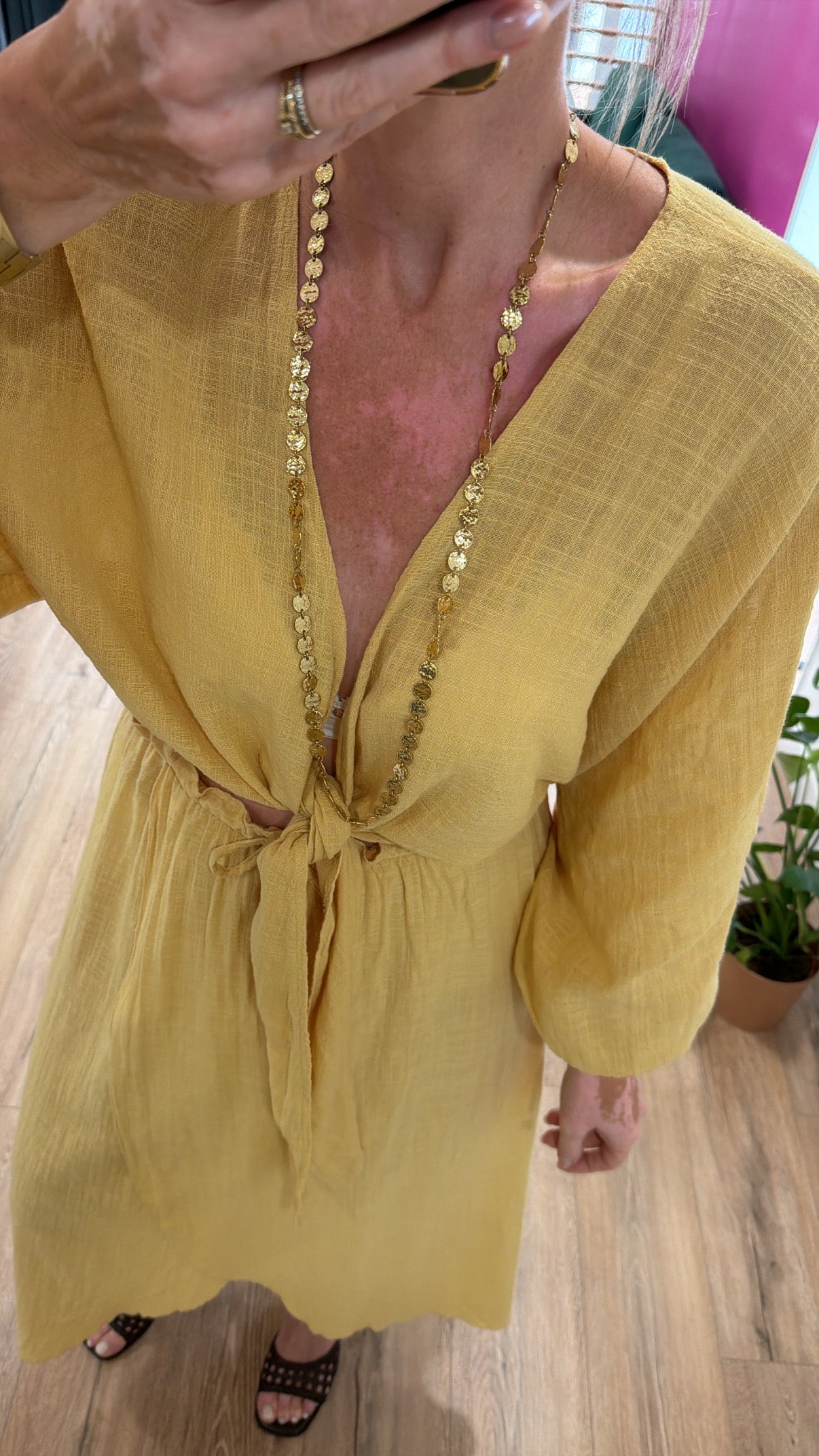 Gilet MARIAN Maïs