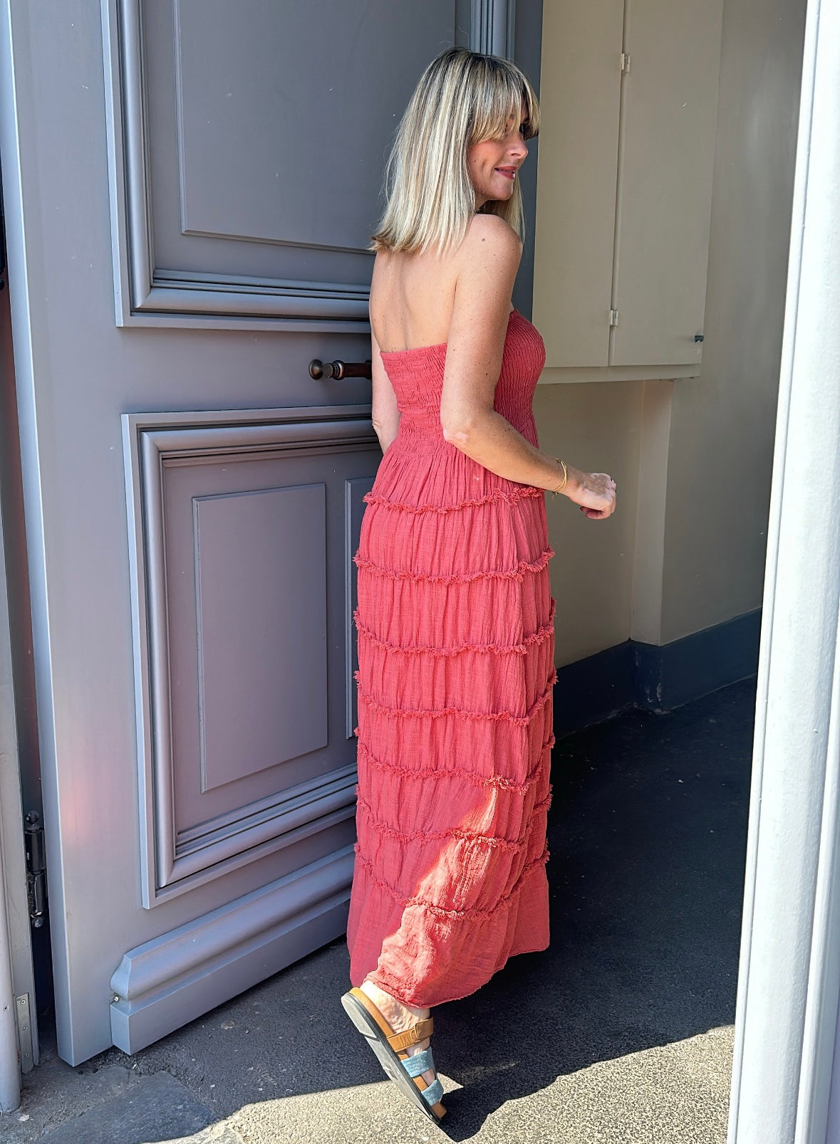 Robe HELENA Corail