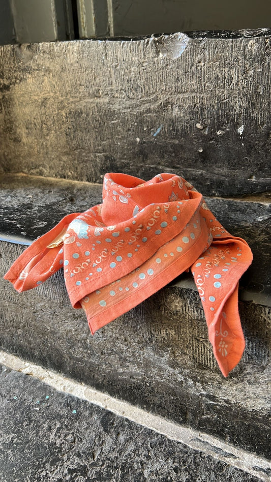 Petit foulard indien BINDI ATELIER