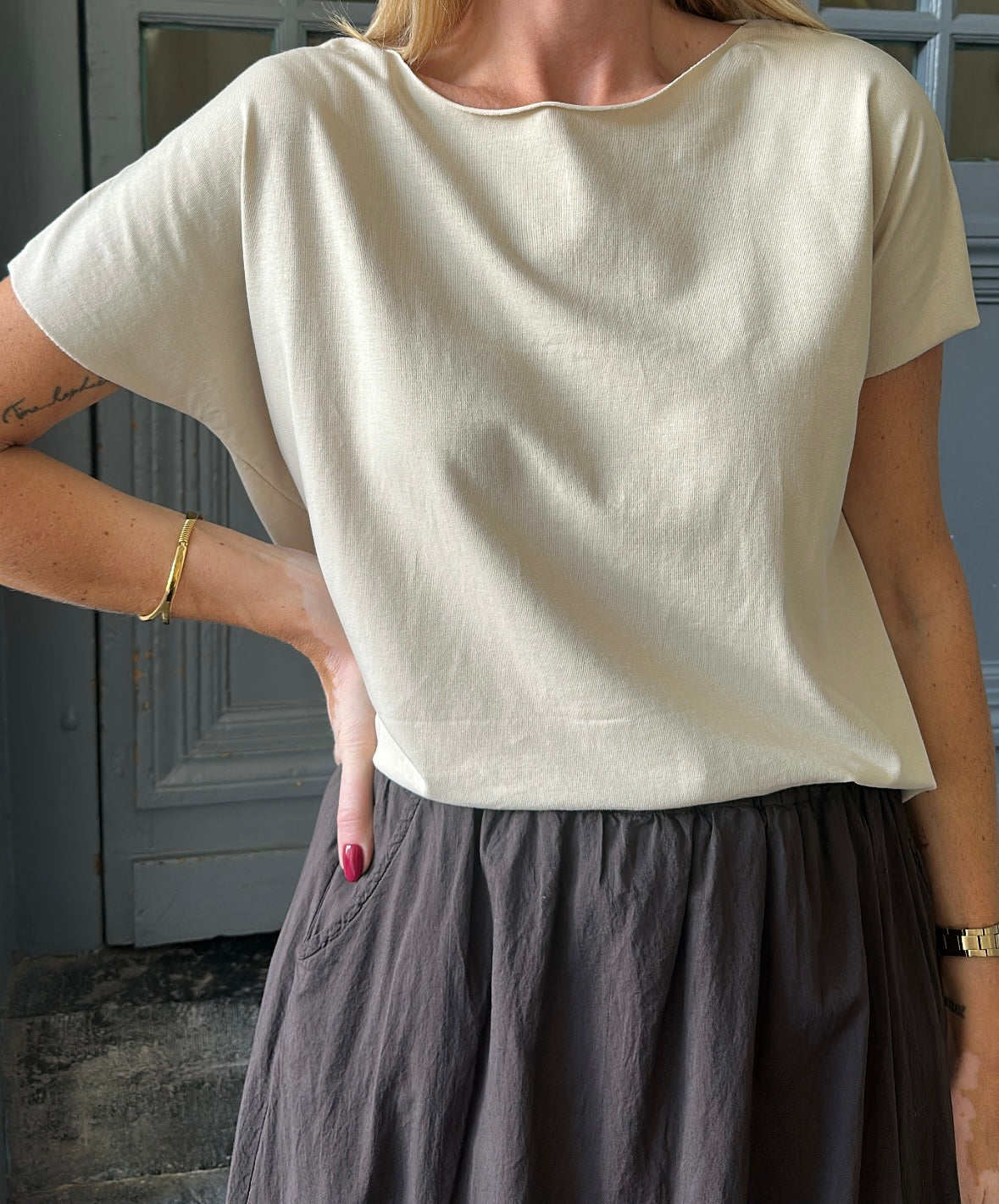 T-shirt GIGI Beige