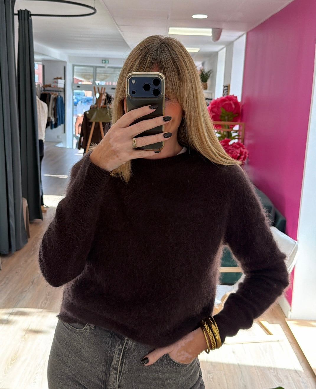 Pull ERIKA Chocolat