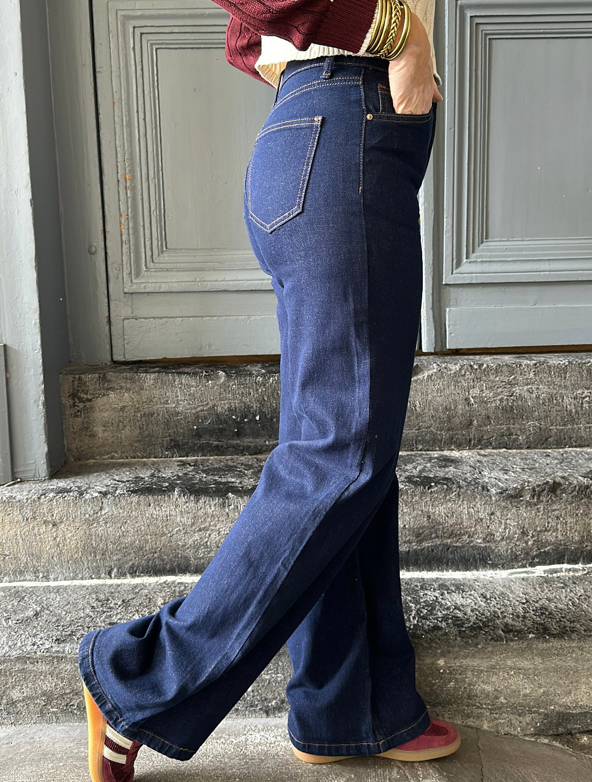 Jean Wide Leg Brut GABRIELLE ORAIJE