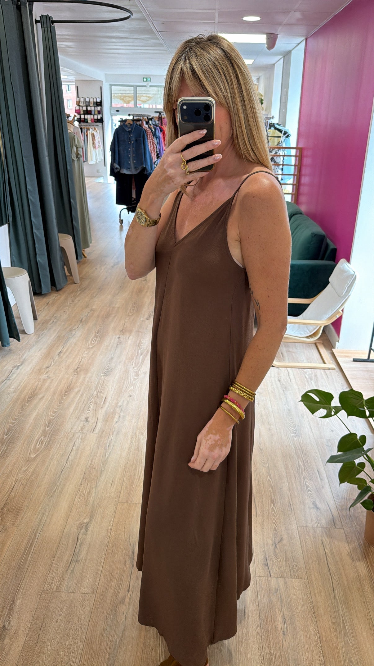 Robe CÉLESTE Chocolat