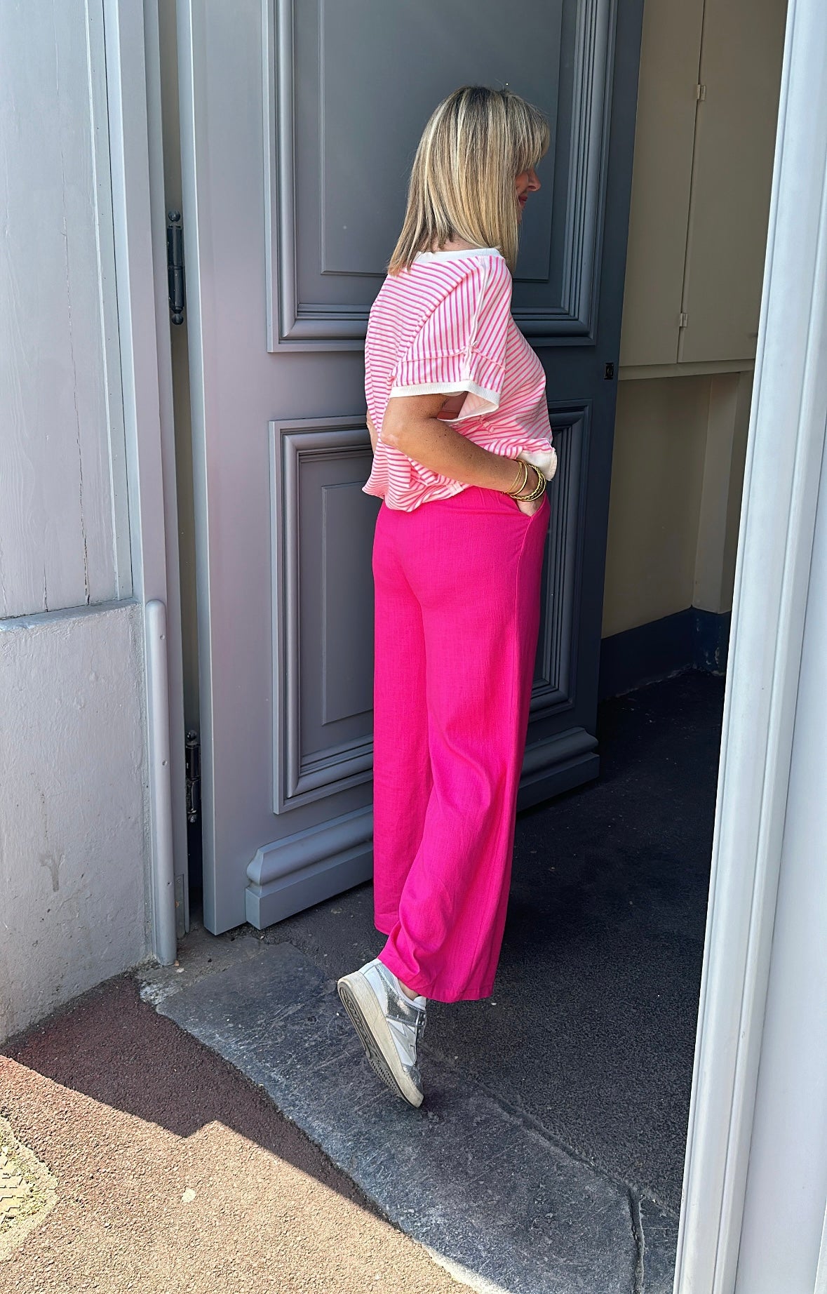 Pantalon IRINA Fushia
