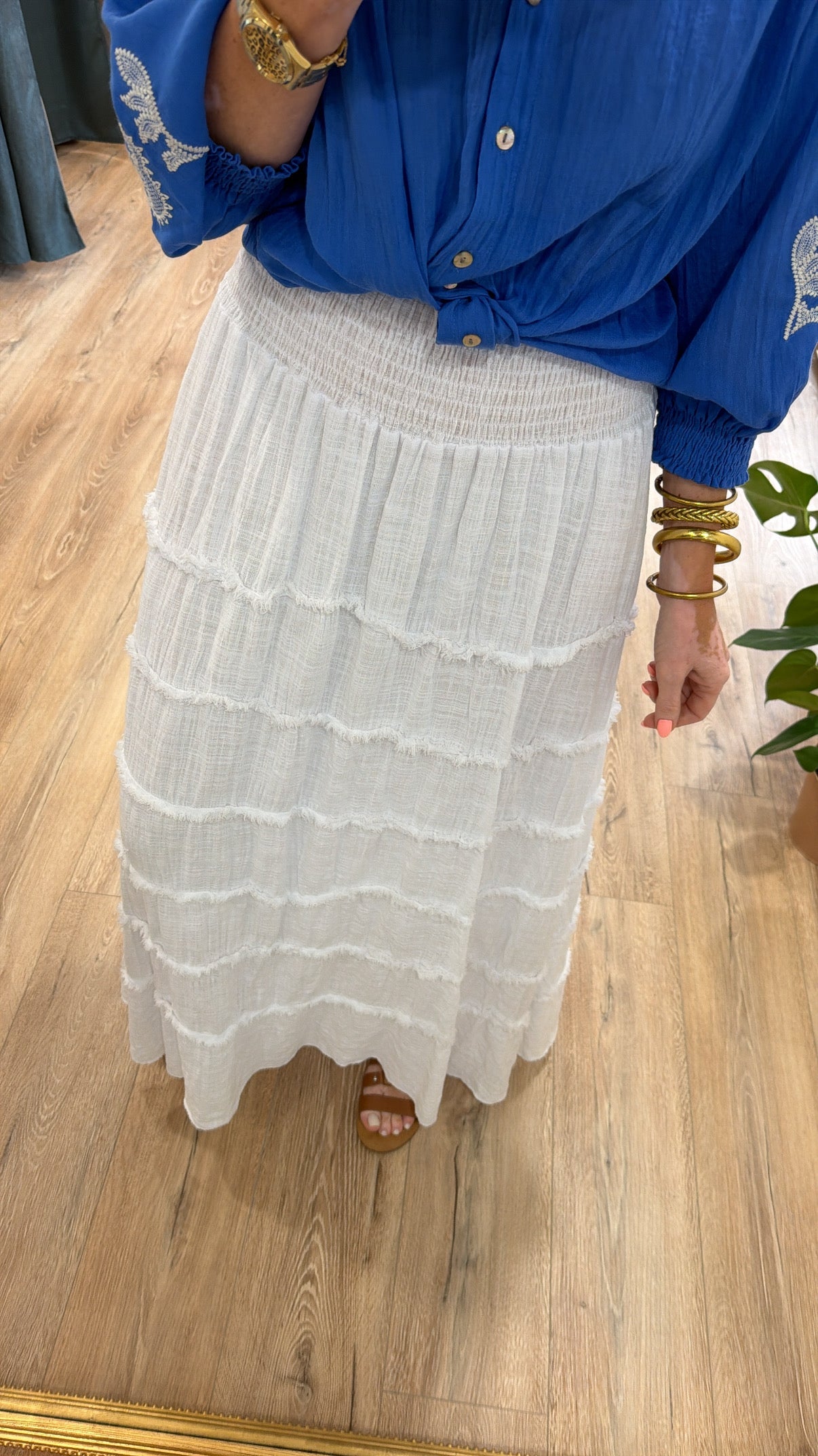 Jupe EVANA Blanc
