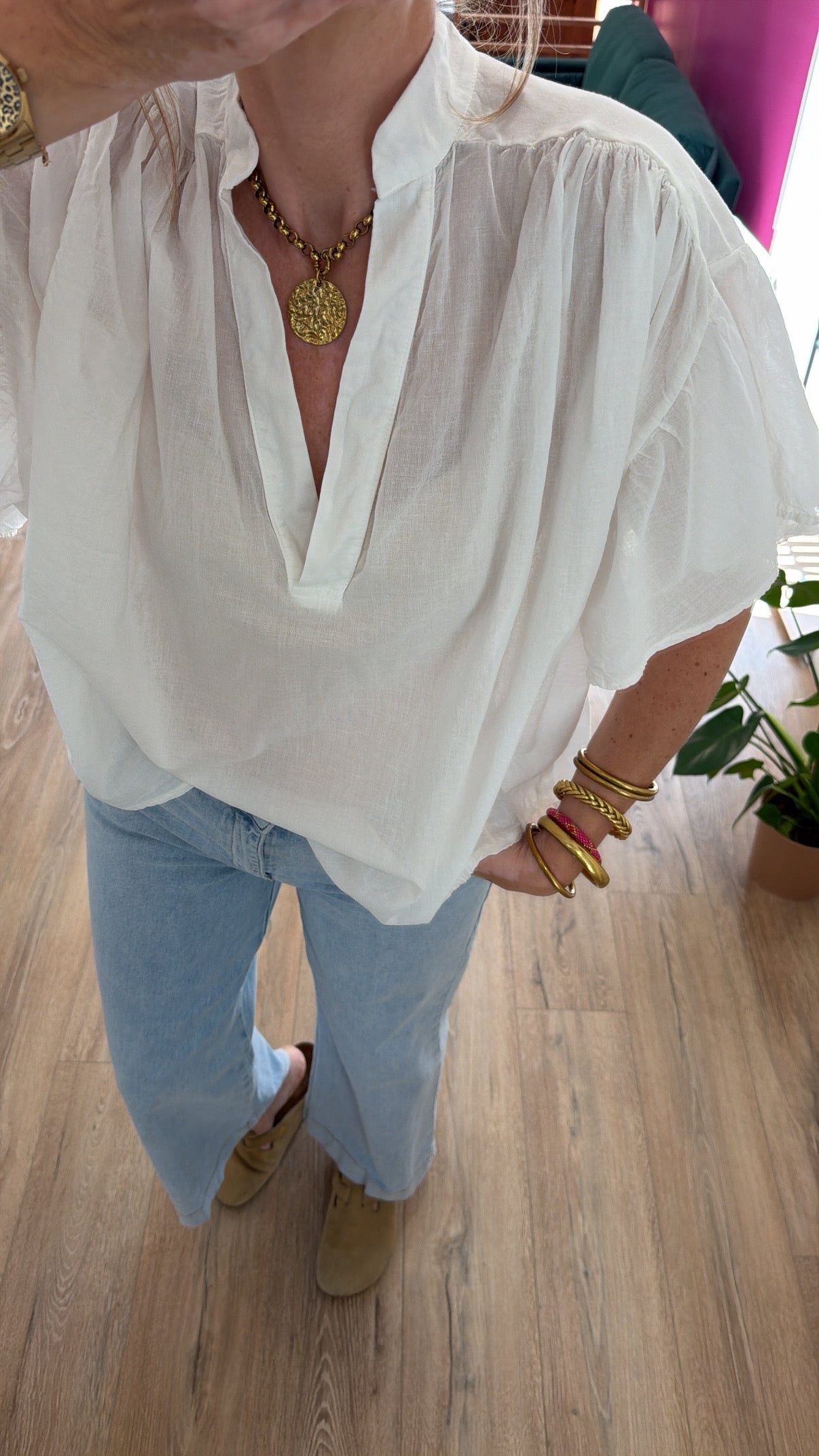 Blouse OXANE Blanche
