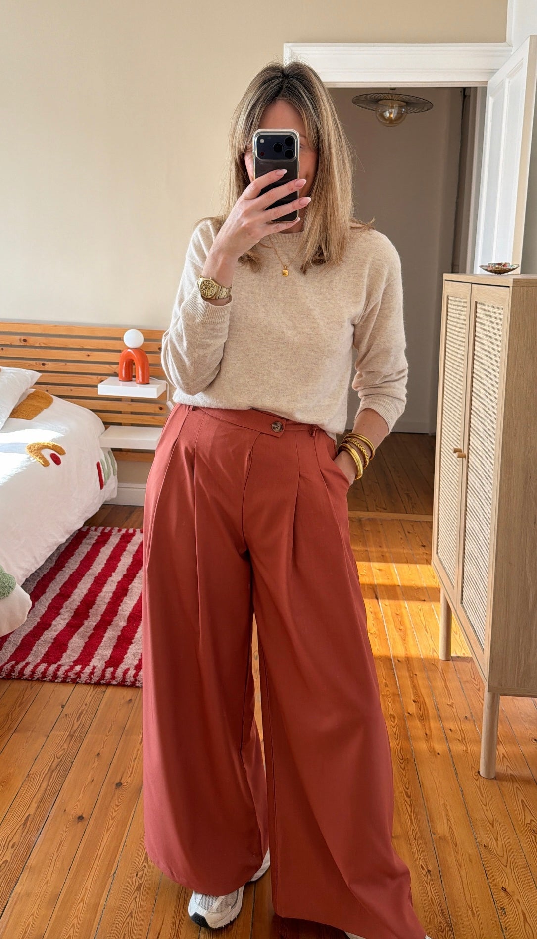 Pull AVA Beige chiné