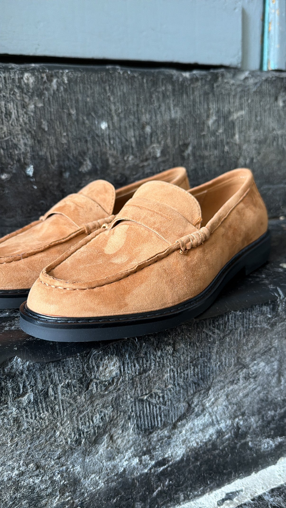Mocassin ADISON Camel Suède STEVE MADDEN