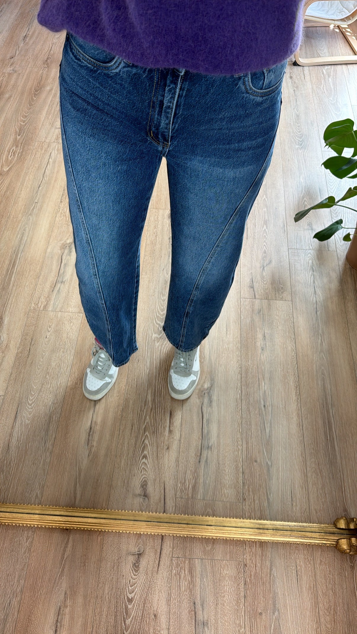 Jean ballon TIAGO Bleu denim