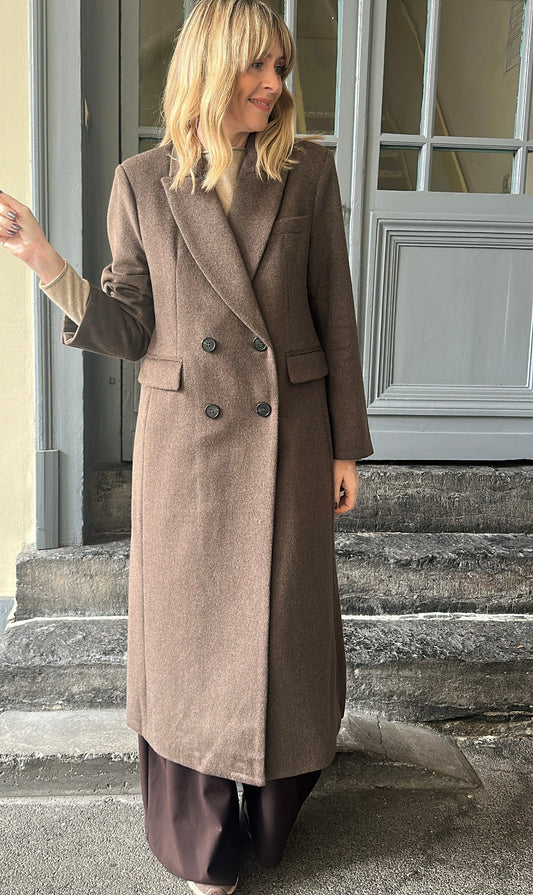 Manteau ORANNE Coffee