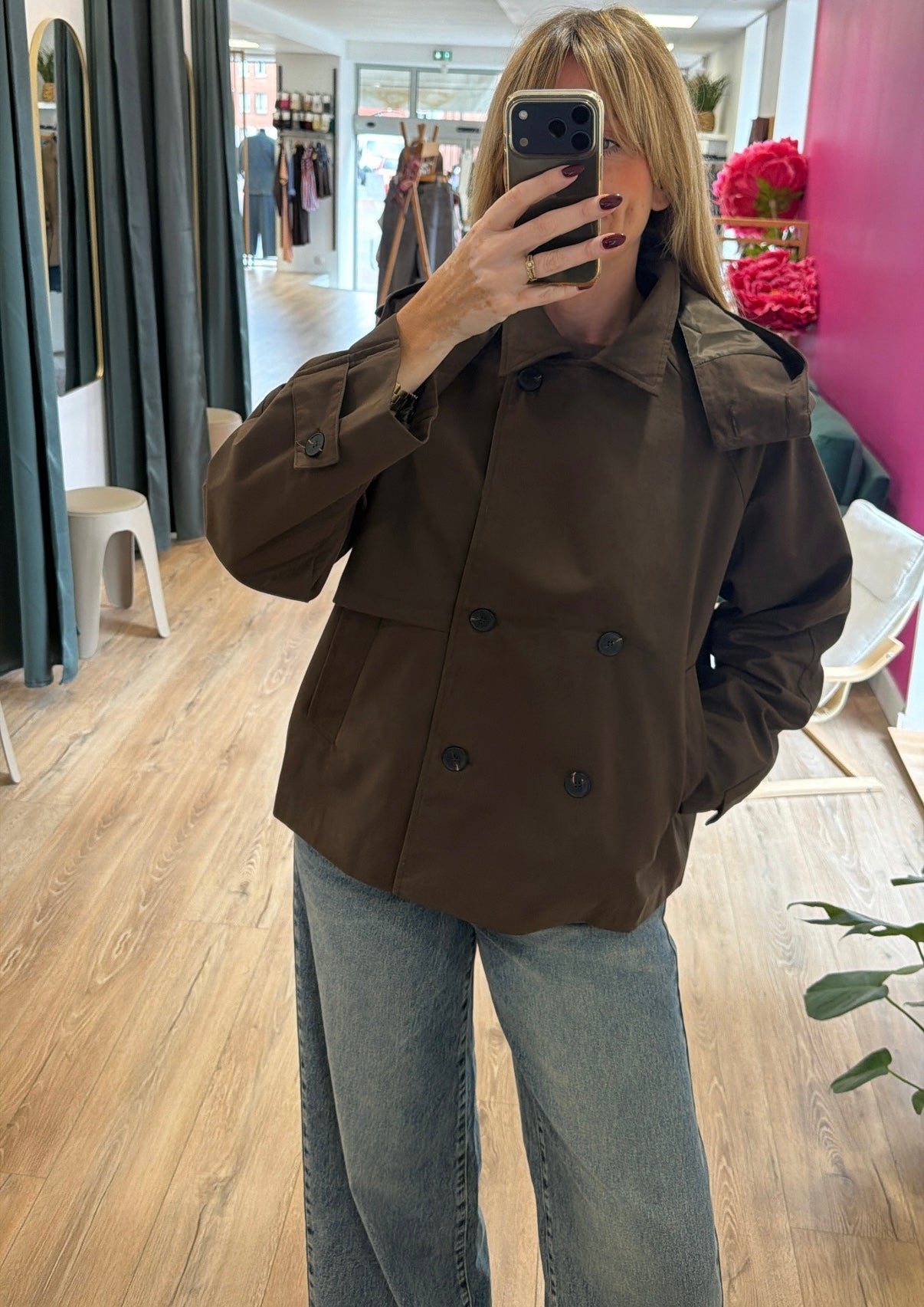 Trench YSÉE Chocolat