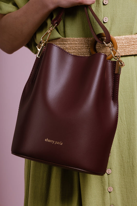 Sac JILLIAN Bordeaux