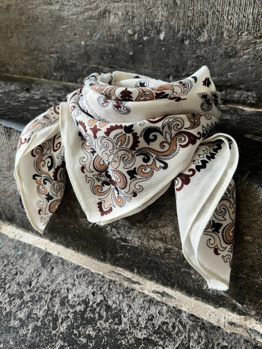 Foulard DIANE Écru