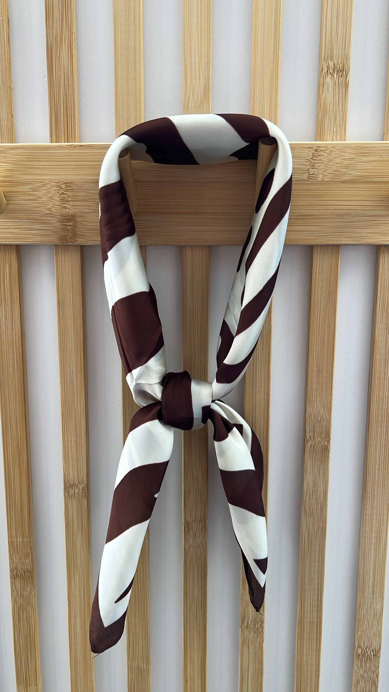 Foulard Claudia Chocolat
