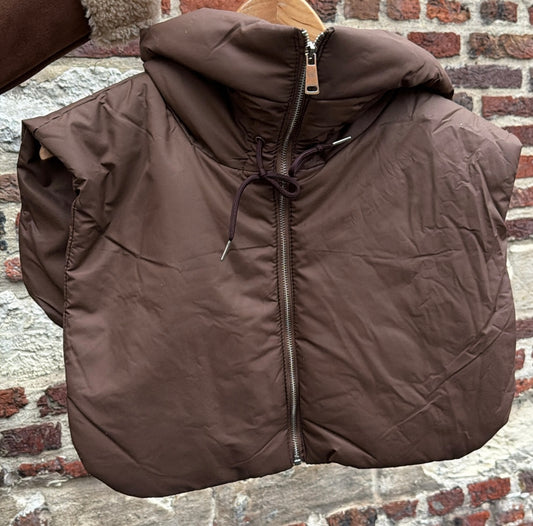 Capuche amovible EMERÉ Marron