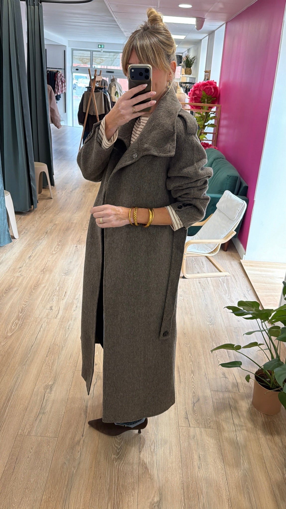 Manteau ABEL Taupe