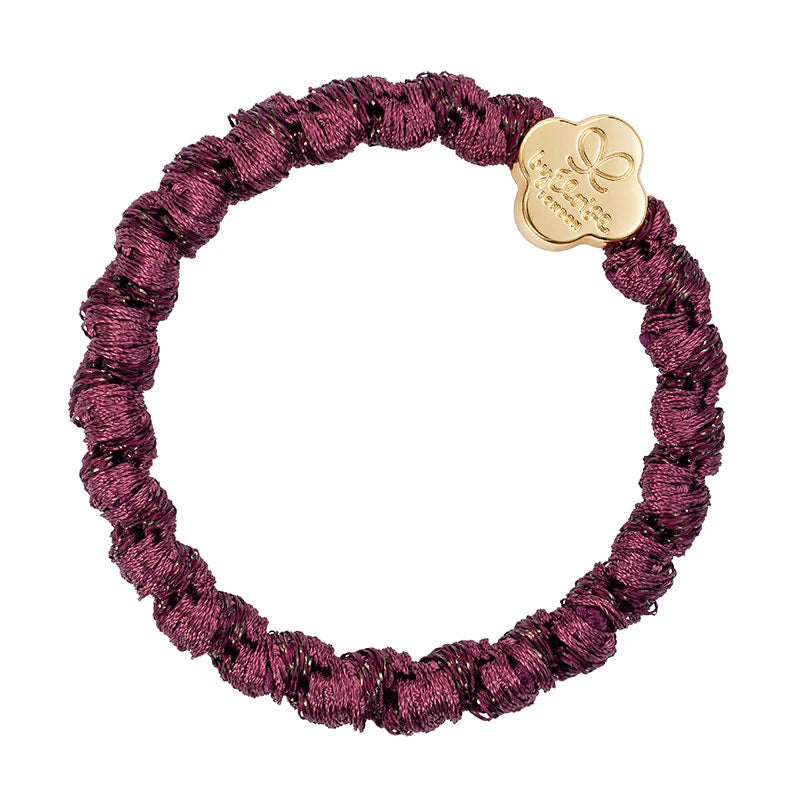 Bracelet élastique Woven Plum