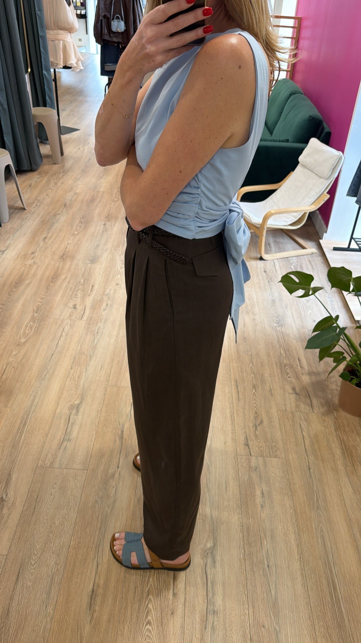 Pantalon ROMAIN Chocolat