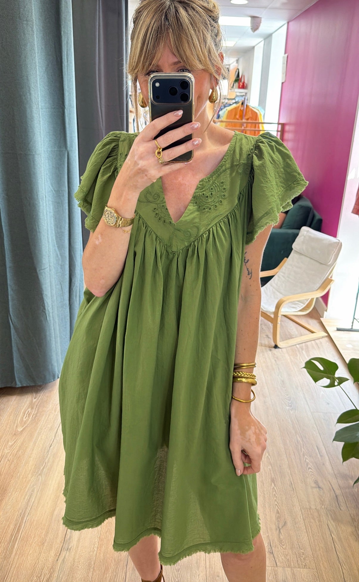 Robe MONISE Olive