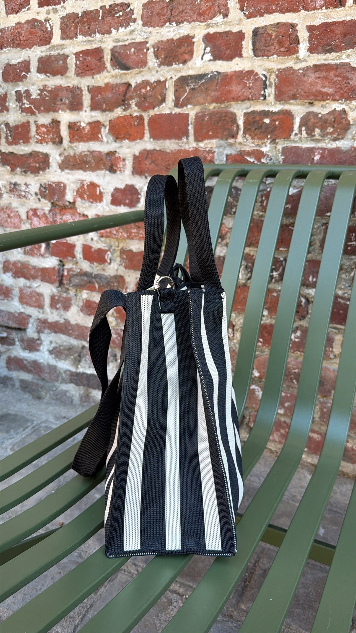Sac MAÉ Noir/Ecru