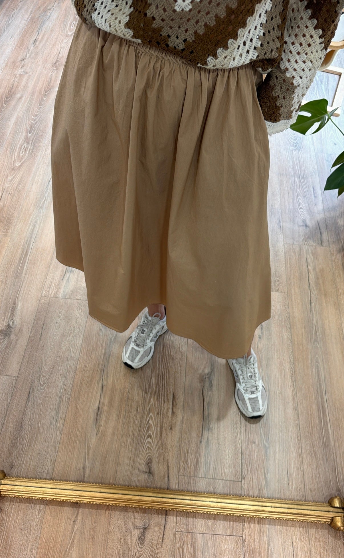 Jupe SIDONIE Camel