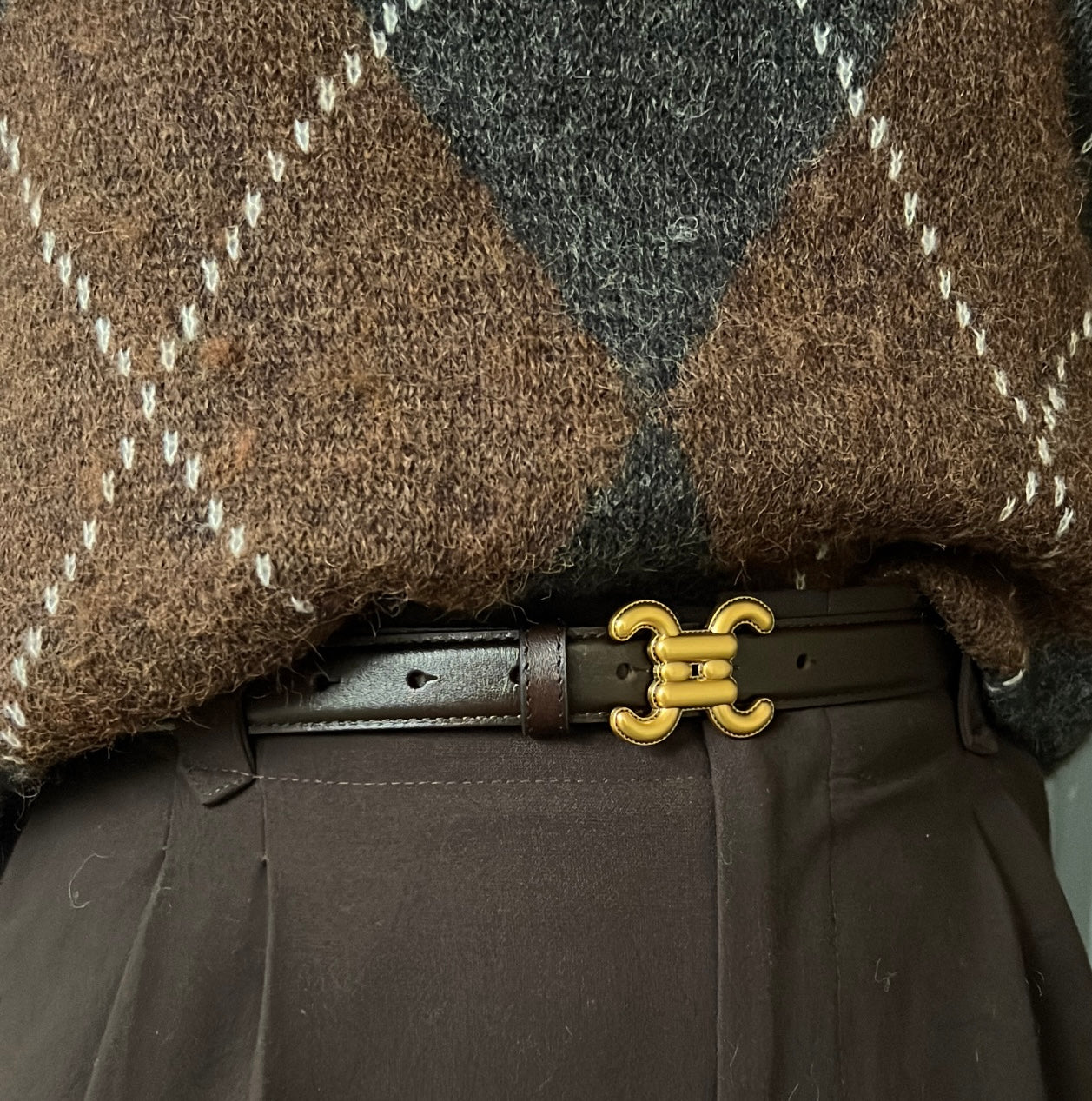 Ceinture LISA Marron