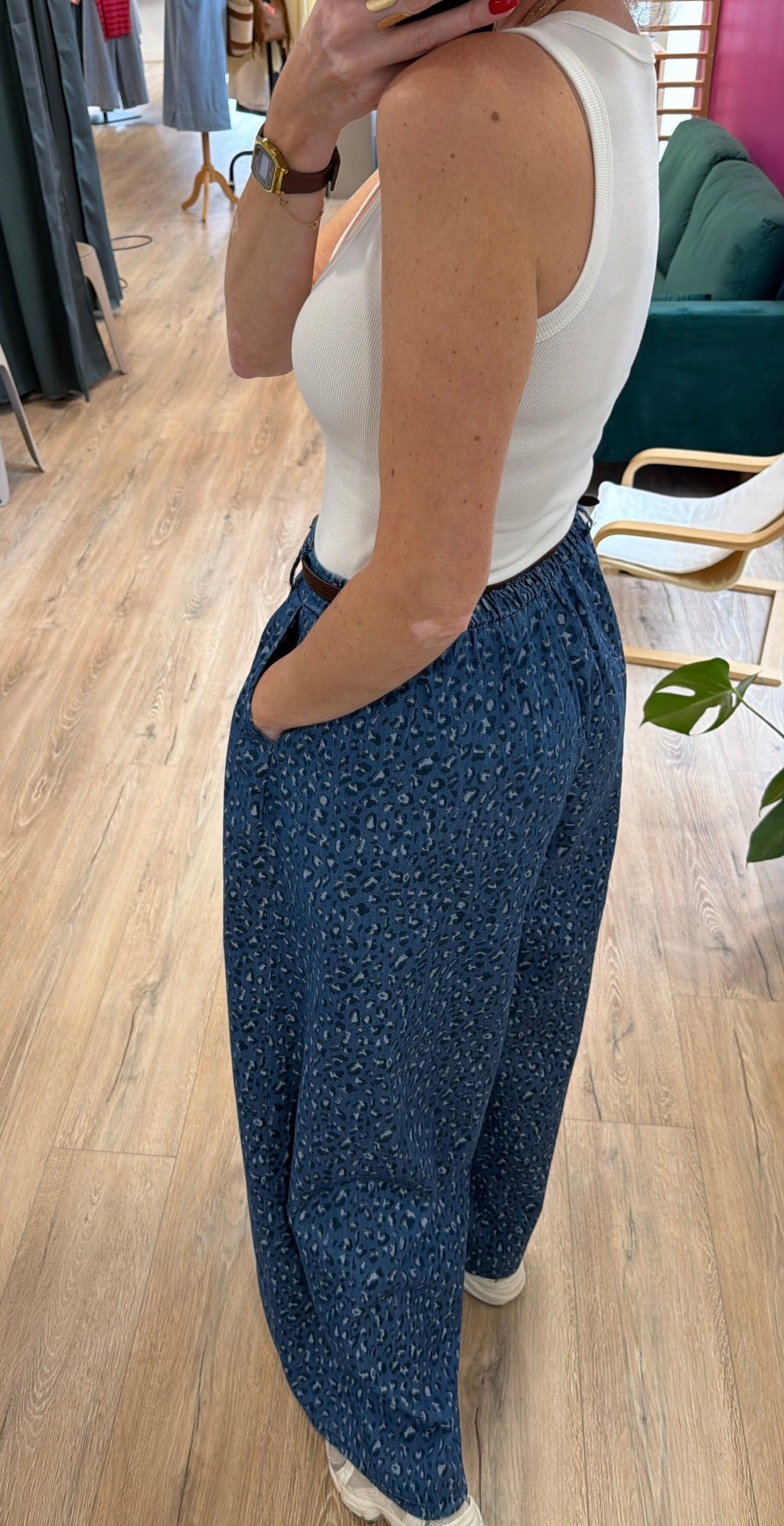 Jupe culotte EMY Léopard