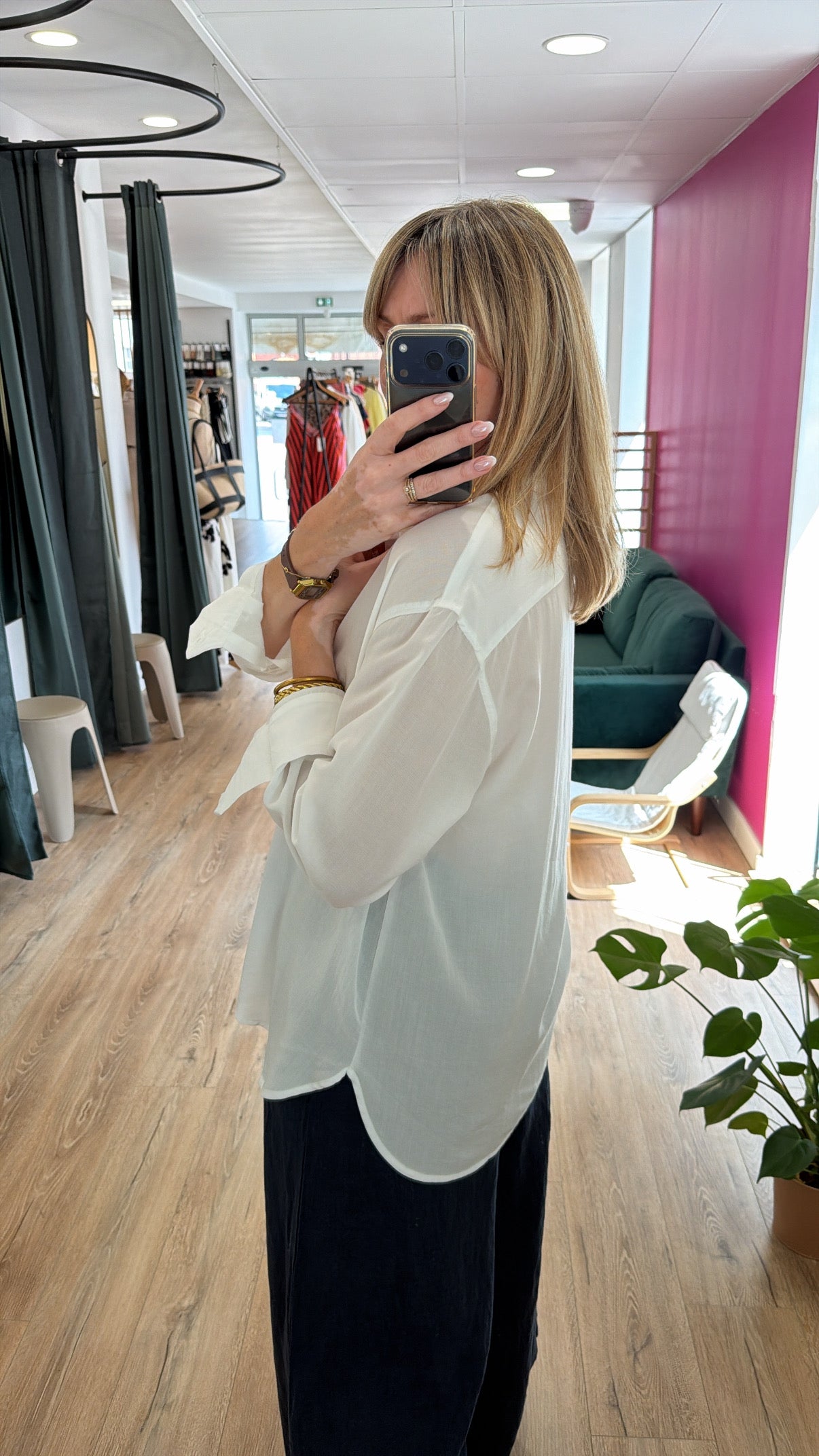 Chemise DORINE Blanche
