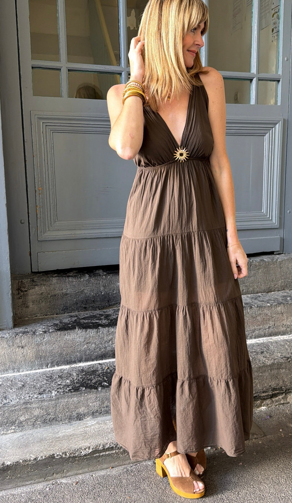 Robe LENIE Marron