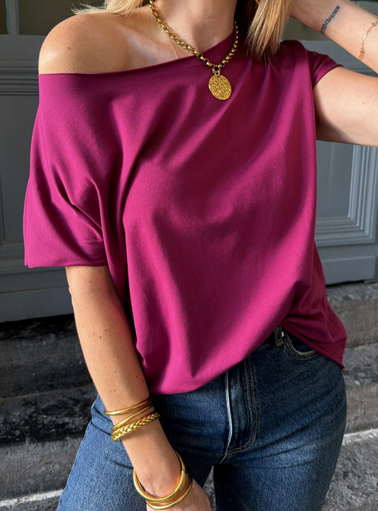 T-shirt GIGI Prune