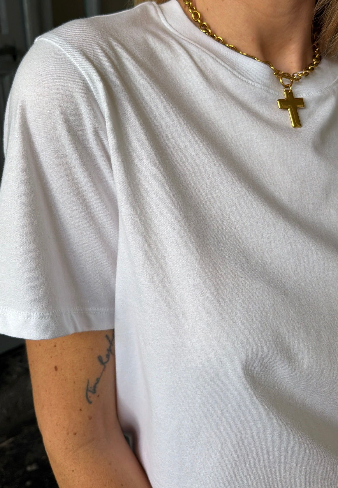 T-shirt RIA Blanc PIECES