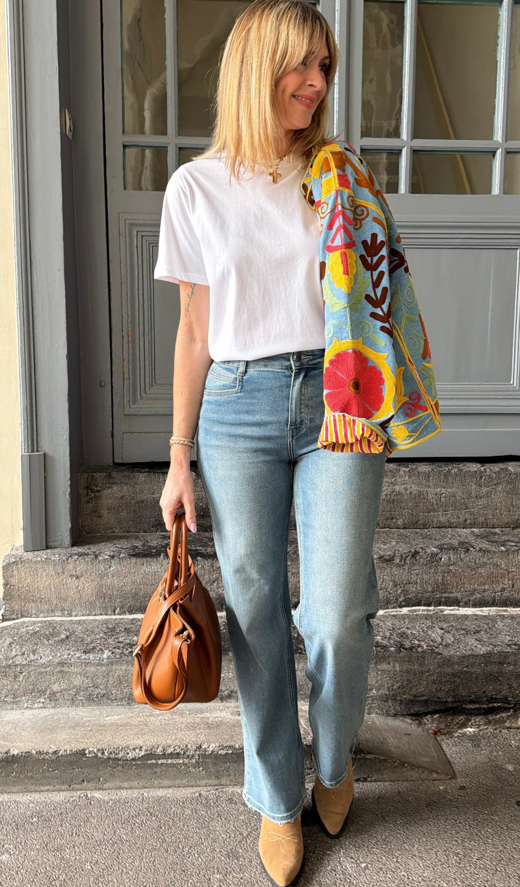 Veste brodée ARIANE