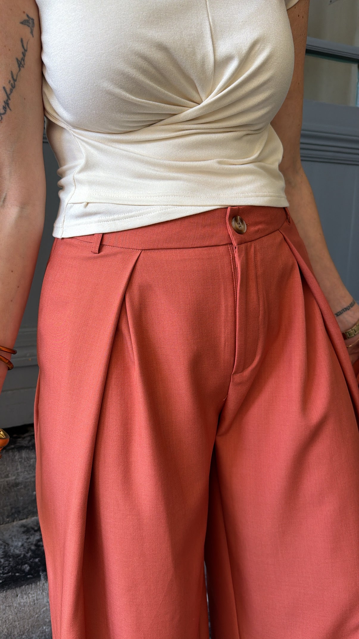 Pantalon JEANNE Terracota