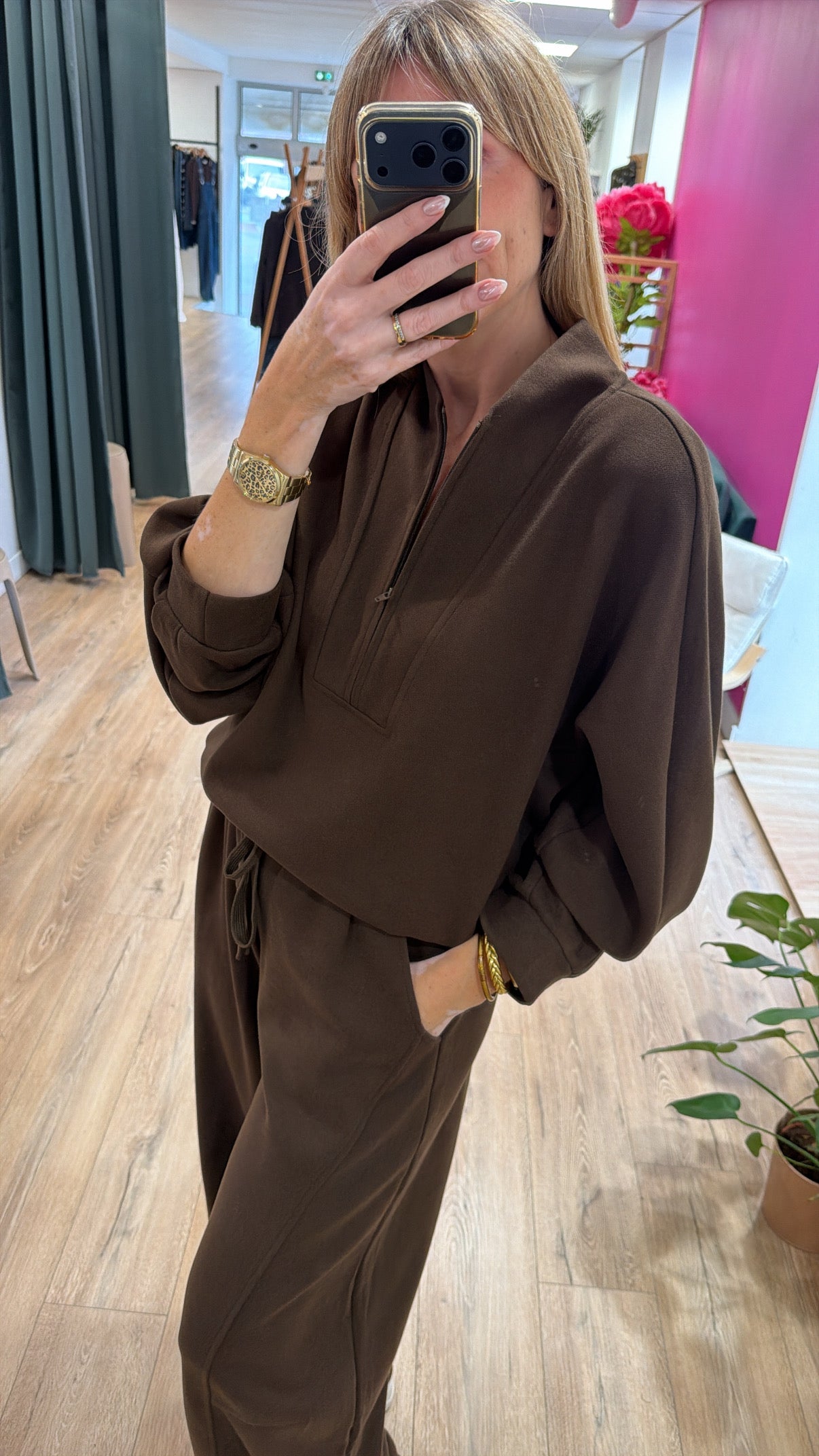 Sweat MAUDE Chocolat