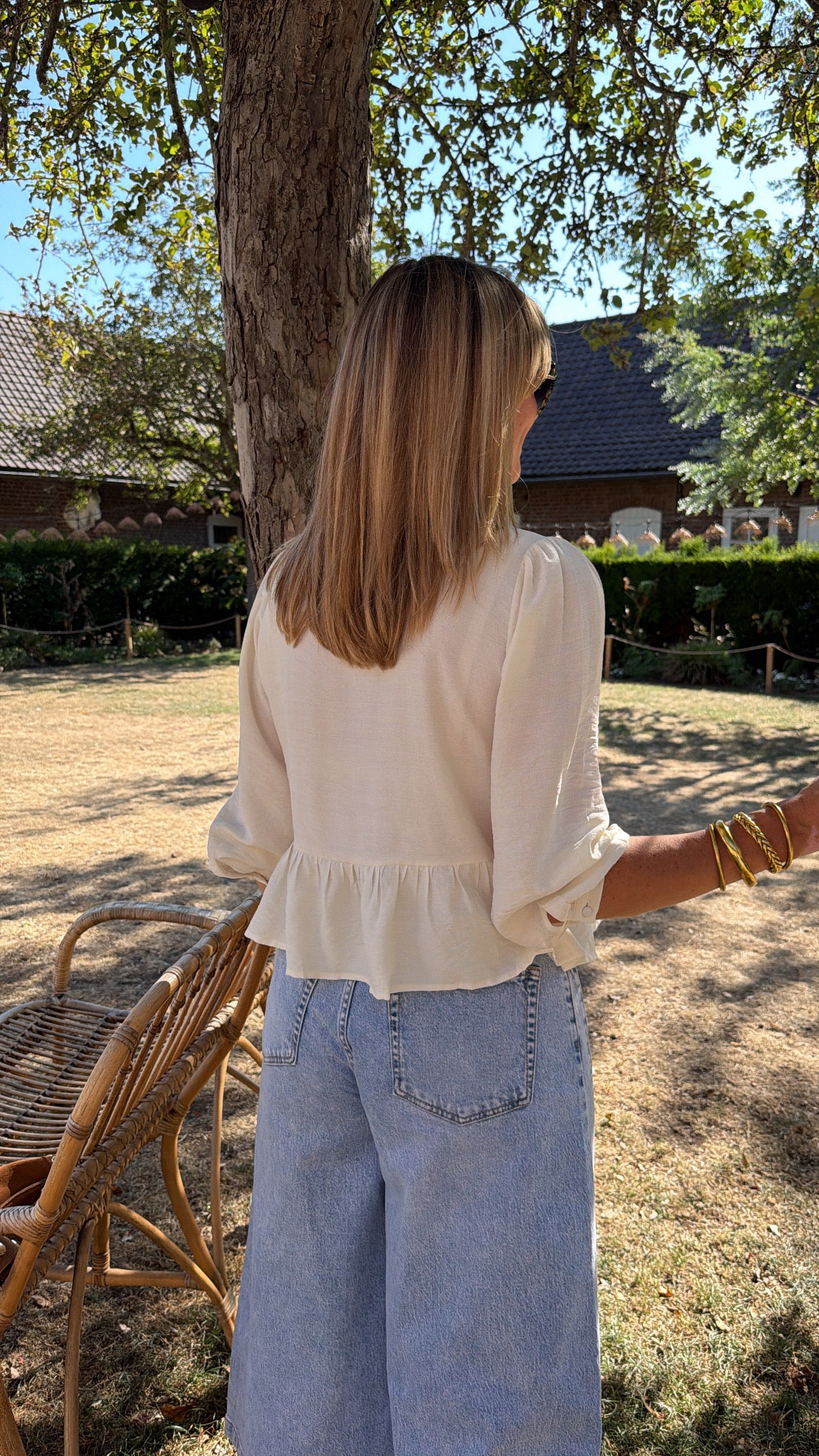 Blouse ESTELLE Écru