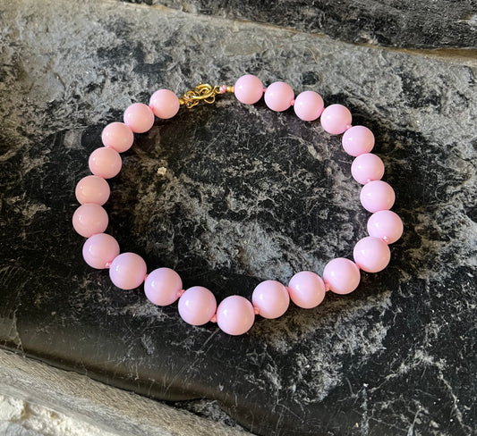 Collier SALOMÉ Rose pastel