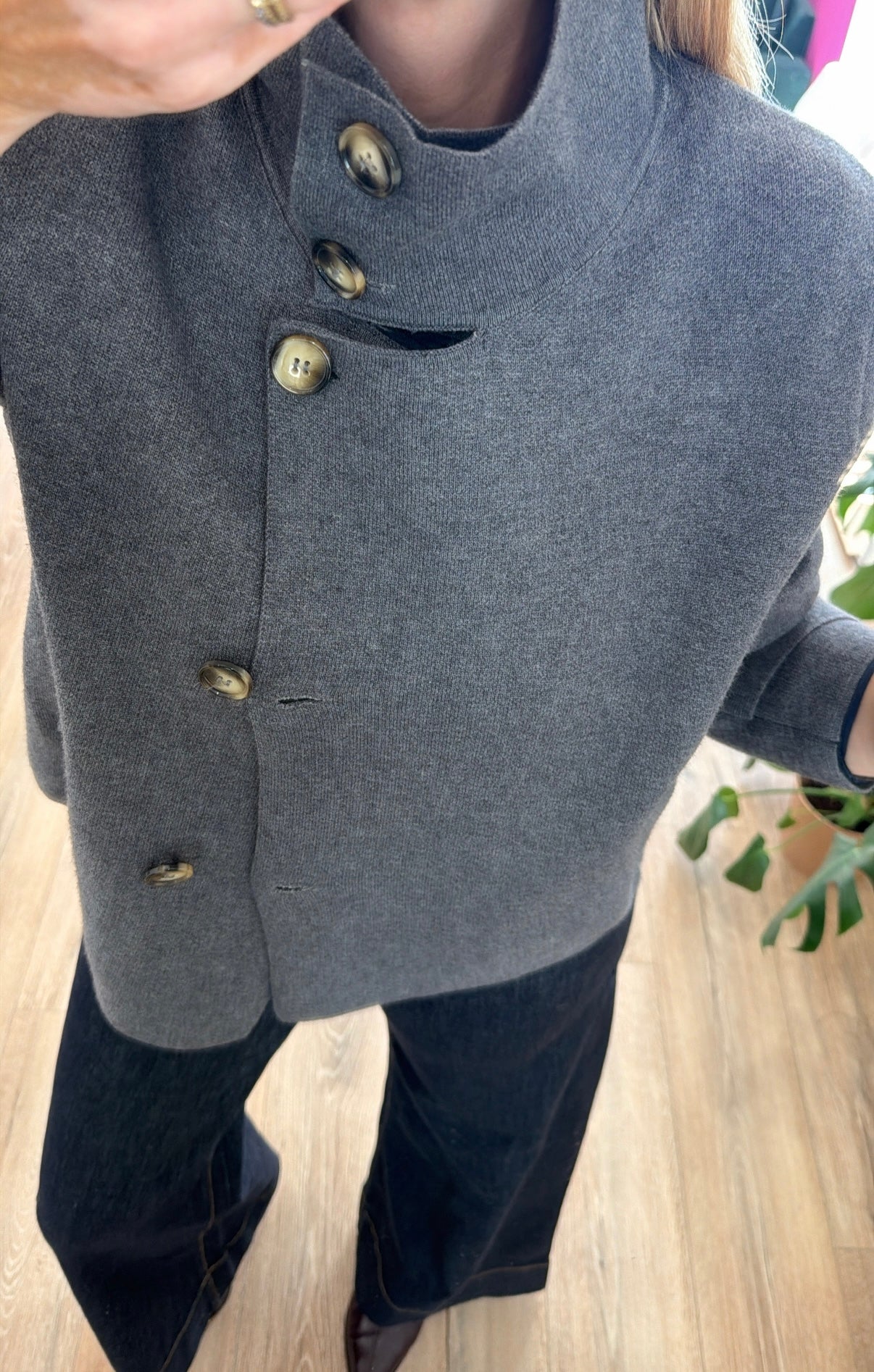Gilet NINON Gris