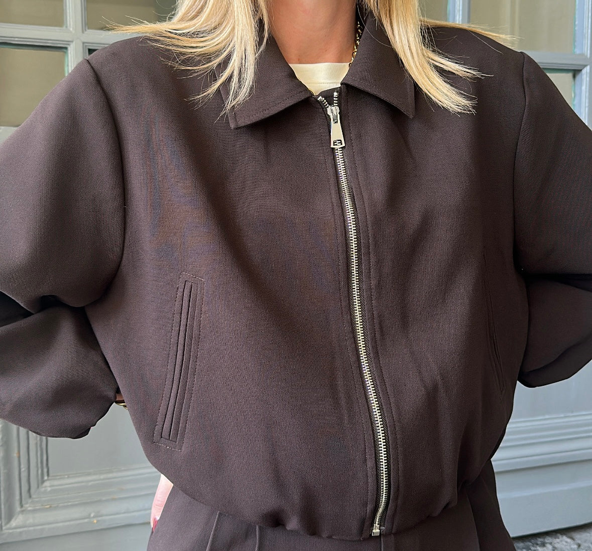 Veste SACHA Chocolat