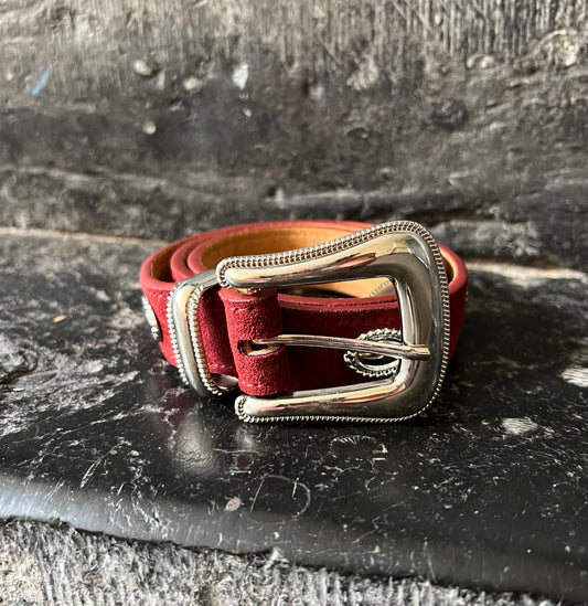Ceinture WYATT Bordeaux