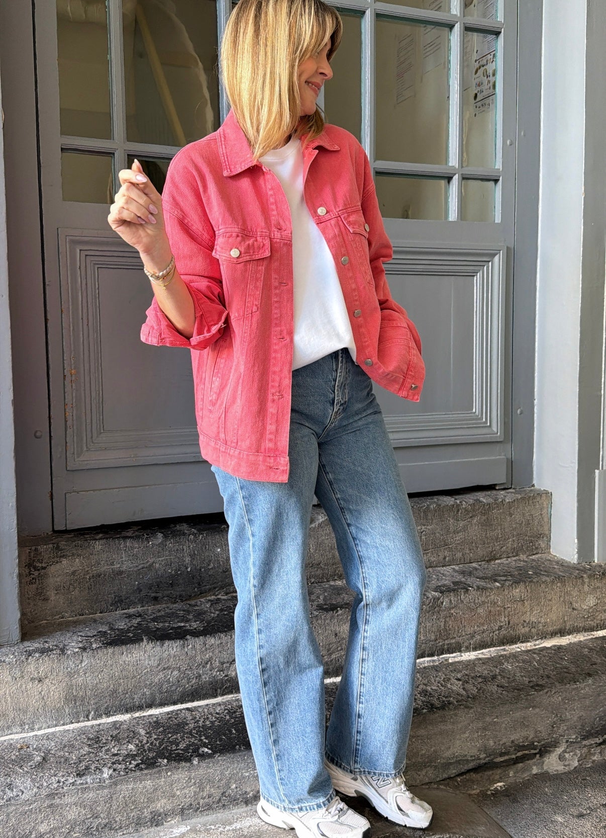 Veste LOVE Corail