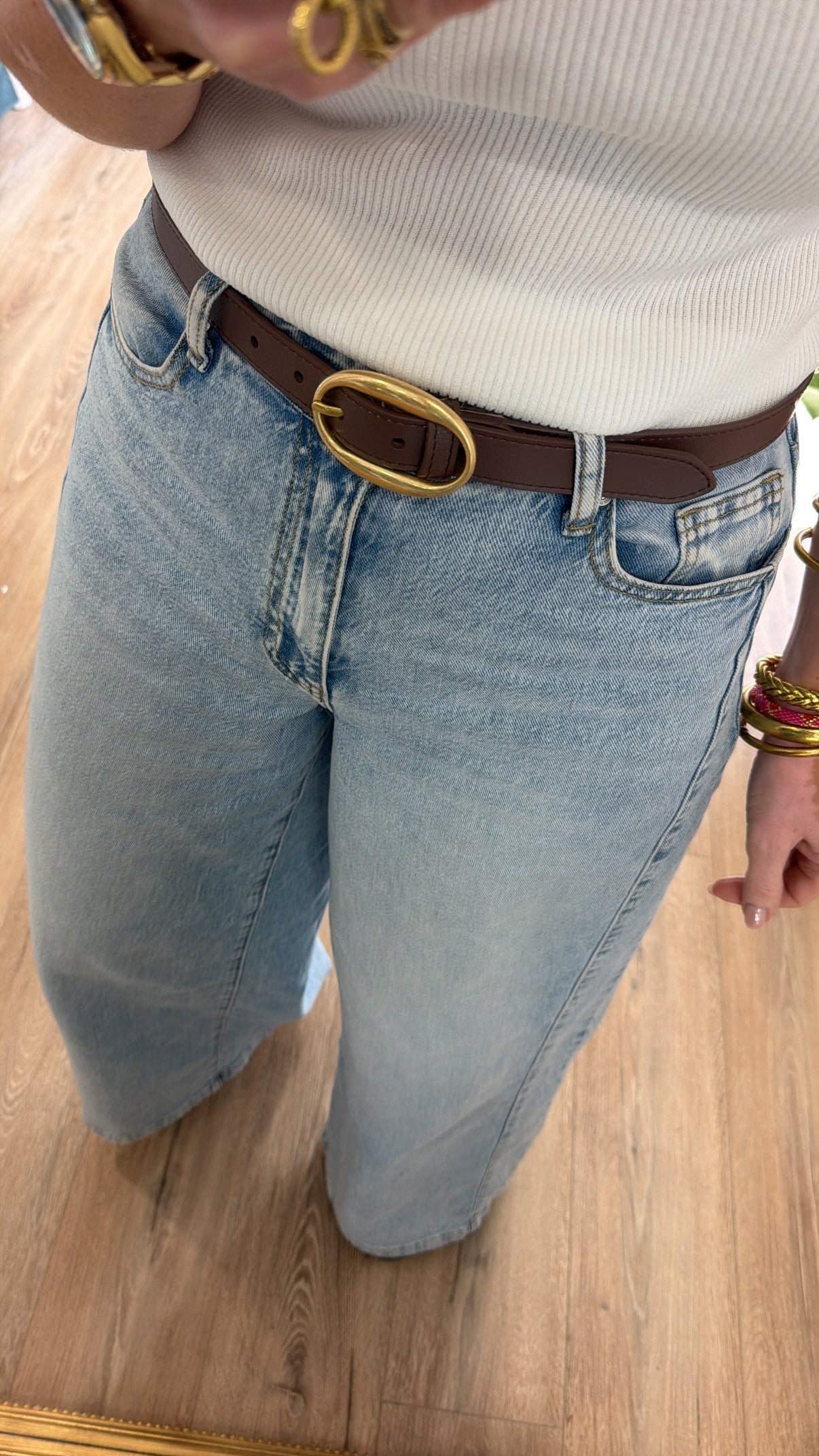 Ceinture ADELINE Marron glacé
