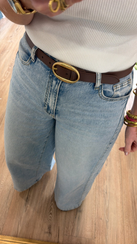 Ceinture ADELINE Marron glacé