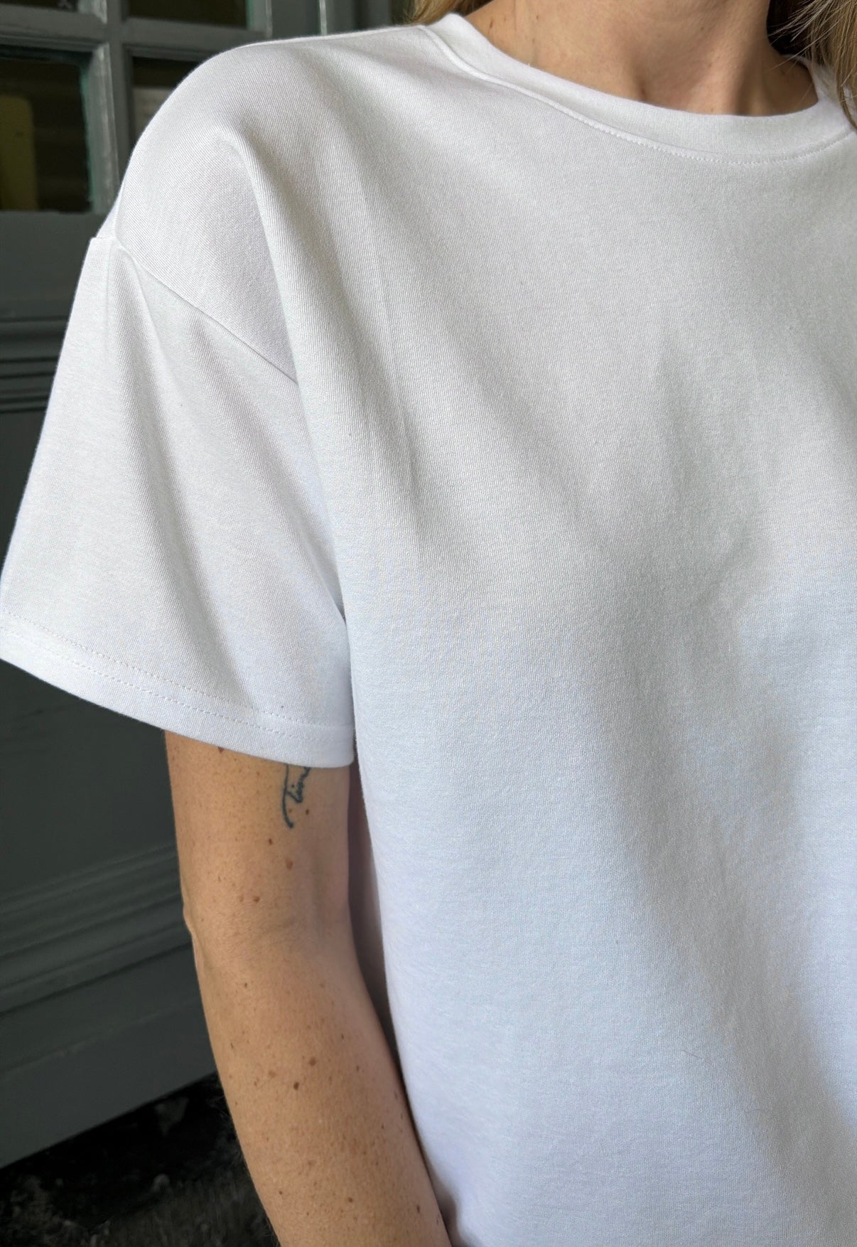 T-shirt SKYLAR Blanc PIECES